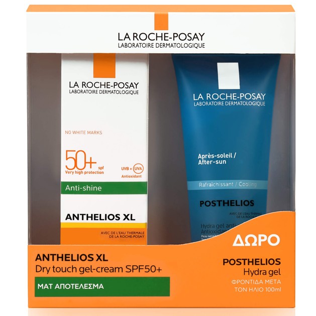 La Roche-Posay Πακέτο Προσφοράς Anthelios XL Dry Touch Spf50+ Αντηλιακό Προσώπου 50ml & Δώρο Posthelios After Sun 100ml La Roche-Posay Πακέτο Προσφοράς Anthelios XL Dry Touch Spf50+ Αντηλιακό Προσώπου 50ml & Δώρο Posthelios After Sun 100ml