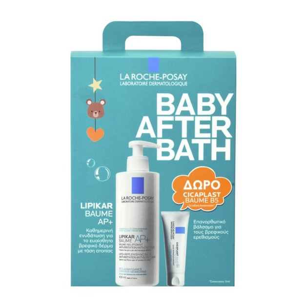 La Roche-Posay Πακέτο Προσφοράς Lipikar Baume AP+ Ενυδατικό Βάλσαμο για Ατοπικό Δέρμα 400ml & Δώρο Cicaplast Baume B5, 15ml La Roche-Posay Πακέτο Προσφοράς Lipikar Baume AP+ Ενυδατικό Βάλσαμο για Ατοπικό Δέρμα 400ml & Δώρο Cicaplast Baume B5, 15ml
