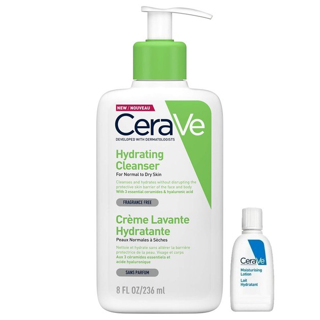 CeraVe Hydrating Cleanser για Κανονικό Έως Ξηρό Δέρμα 236ml & Δώρο Moisturising Lotion 20ml CeraVe Hydrating Cleanser για Κανονικό Έως Ξηρό Δέρμα 236ml & Δώρο Moisturising Lotion 20ml