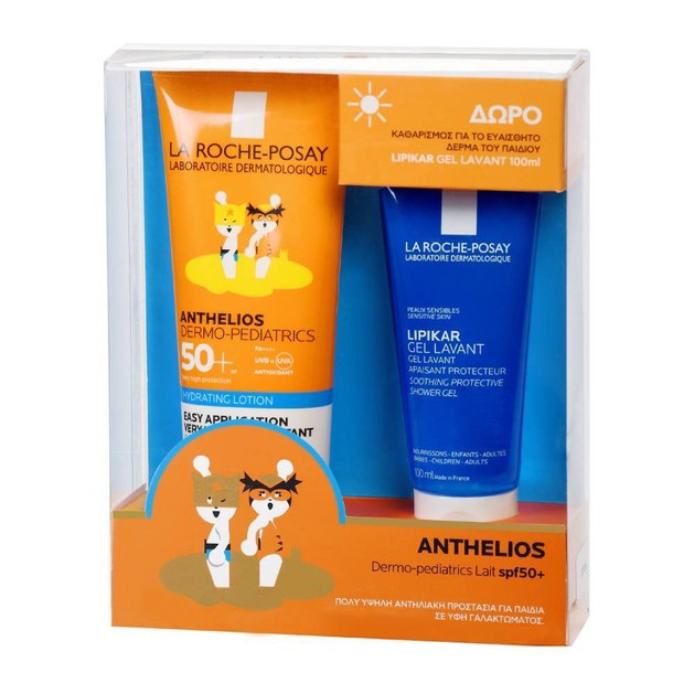 La Roche-Posay Πακέτο Προσφοράς Anthelios Dermo-Pediatrics Lait Spf50+, 250ml & Δώρο Lipikar Gel Lavant 100ml La Roche-Posay Πακέτο Προσφοράς Anthelios Dermo-Pediatrics Lait Spf50+, 250ml & Δώρο Lipikar Gel Lavant 100ml