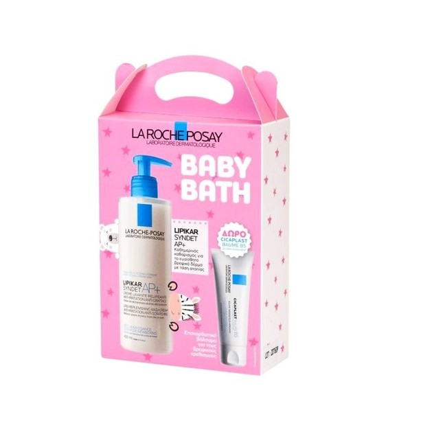 La Roche-Posay Promo Baby Bath Lipikar Syndet AP+ Anti Irritation Anti Grattage 400ml & Cicaplast Baume B5 15ml La Roche-Posay Promo Baby Bath Lipikar Syndet AP+ Anti Irritation Anti Grattage 400ml & Cicaplast Baume B5 15ml
