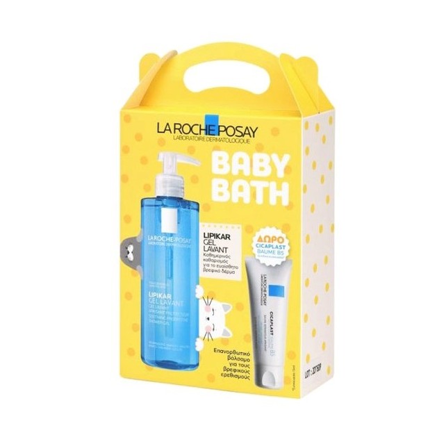 La Roche-Posay Promo Baby Bath Lipikar Gel Lavant 400ml & Δώρο Cicaplast Baume B5 15ml La Roche-Posay Promo Baby Bath Lipikar Gel Lavant 400ml & Δώρο Cicaplast Baume B5 15ml