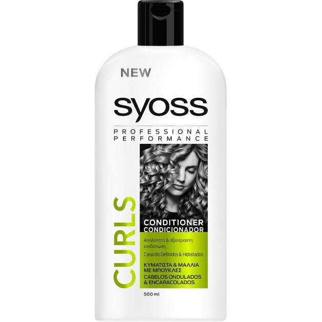 Syoss Conditioner Curls Επαγγελματική Μαλακτική Κρέμα για Απαλότητα & Αξεπέραστη Ενυδάτωση στα Σγουρά Μαλλιά με Μπούκλες 500ml Syoss Conditioner Curls Επαγγελματική Μαλακτική Κρέμα για Απαλότητα & Αξεπέραστη Ενυδάτωση στα Σγουρά Μαλλιά με Μπούκλες 500ml