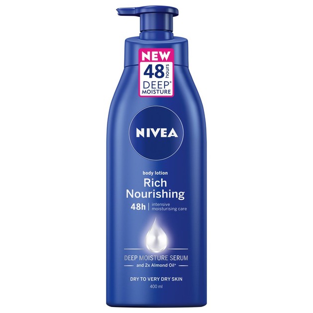 Nivea Body Nourishing Milk Pump 400ml Nivea Body Nourishing Milk Pump 400ml