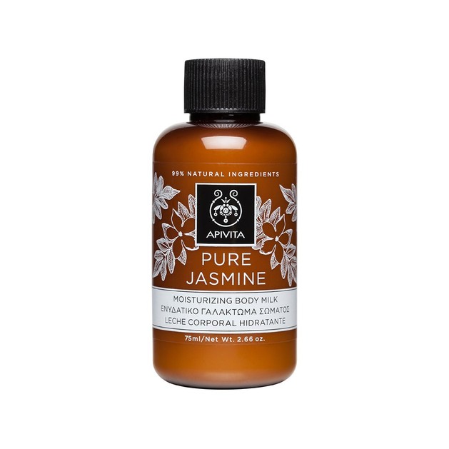 Apivita Pure Jasmine Body Milk Ενυδατικό Γαλάκτωμα Σώματος με Γιασεμί για Τόνωση & Αναζωογόνηση 75ml Apivita Pure Jasmine Body Milk Ενυδατικό Γαλάκτωμα Σώματος με Γιασεμί για Τόνωση & Αναζωογόνηση 75ml