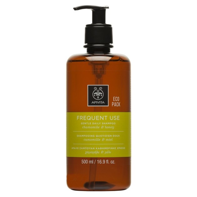 Apivita Frequent Use Gentle Daily Shampoo With Chamomile & Honey 500ml Apivita Frequent Use Gentle Daily Shampoo With Chamomile & Honey 500ml