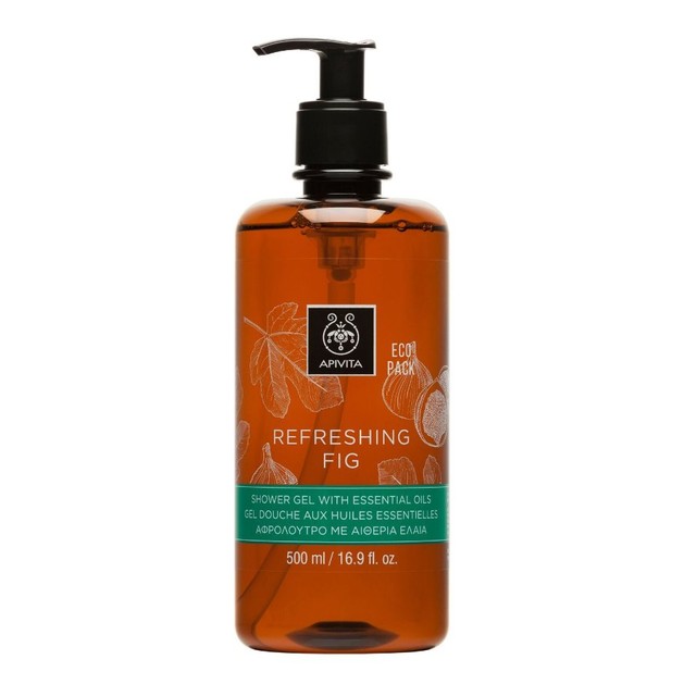 Apivita Refreshing Fig Shower Gel With Essential Oils 500ml Apivita Refreshing Fig Shower Gel With Essential Oils 500ml