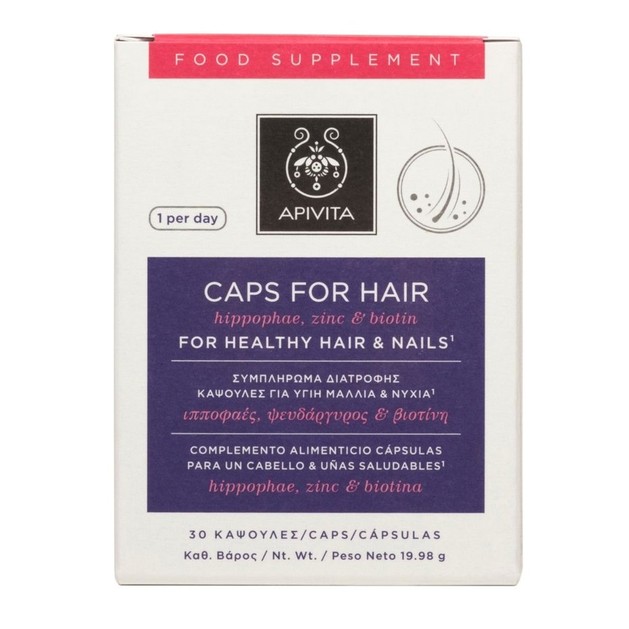 Apivita Caps for Hair 30caps Apivita Caps for Hair 30caps