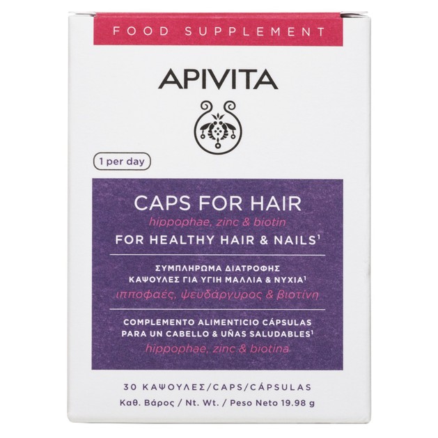 Apivita Caps for Hair 30caps Apivita Caps for Hair 30caps