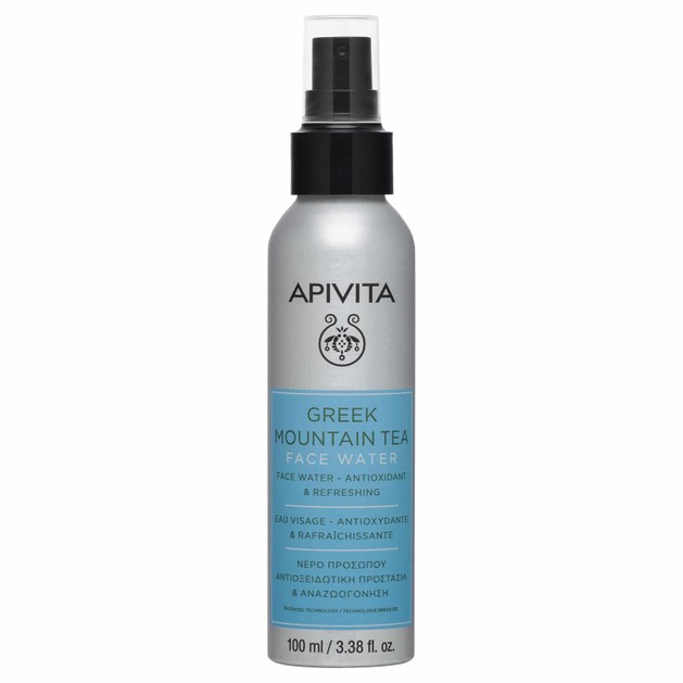 Apivita Greek Mountain Tea Face Water Τονωτικό Νερό Προσώπου Αναζωογόνησης & Αντιοξειδωτικής Προστασίας 100ml Apivita Greek Mountain Tea Face Water Τονωτικό Νερό Προσώπου Αναζωογόνησης & Αντιοξειδωτικής Προστασίας 100ml