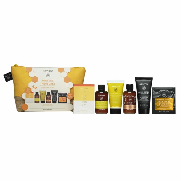 Apivita Πακέτο Προσφοράς Mini Bee Treasures Essentials to Go Apivita Πακέτο Προσφοράς Mini Bee Treasures Essentials to Go