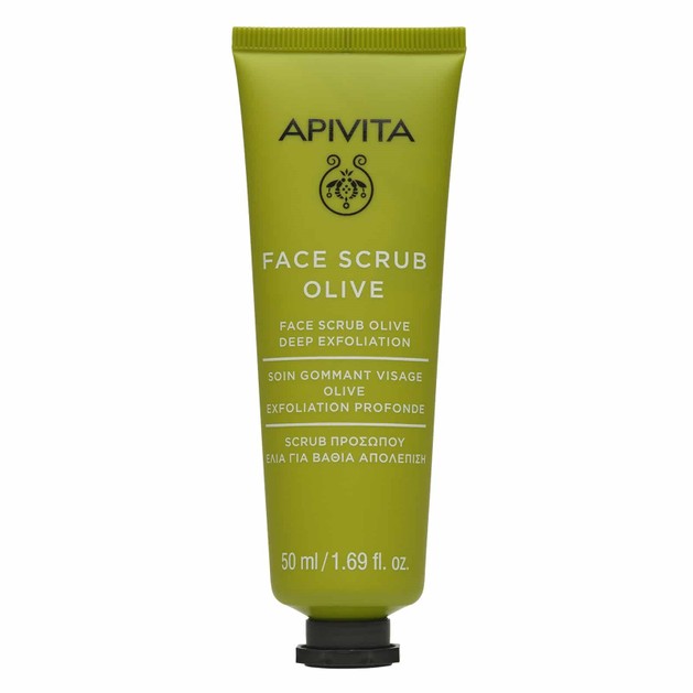 Apivita Face Scrub With Olive for Deep Exfoliating 50ml Apivita Face Scrub With Olive for Deep Exfoliating 50ml