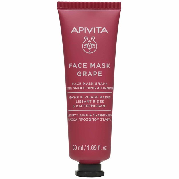 Apivita Face Mask With Grape 50ml Apivita Face Mask With Grape 50ml