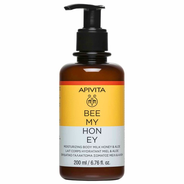 Apivita Bee my Honey Moisturizing Body Milk with Honey & Aloe 200ml Apivita Bee my Honey Moisturizing Body Milk with Honey & Aloe 200ml