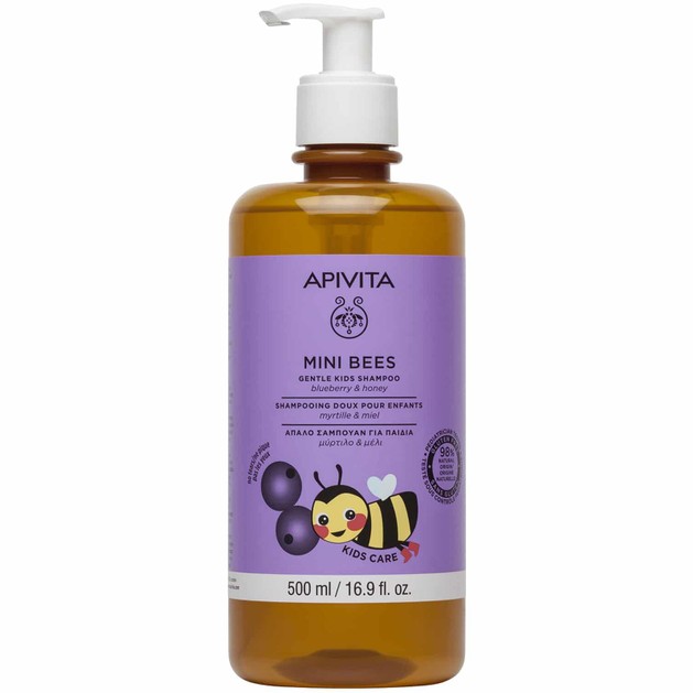 Apivita Mini Bees Gentle Kids Shampoo 500ml Apivita Mini Bees Gentle Kids Shampoo 500ml