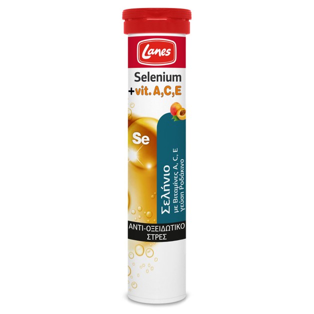 Lanes Selenium + Vitamin A, C, E 20 Effer.Tabs Lanes Selenium + Vitamin A, C, E 20 Effer.Tabs