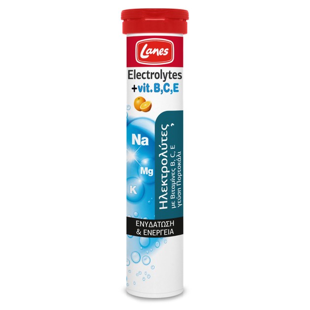 Lanes Electrolytes + Vitamin B, C, E 20 Effer.Tabs Lanes Electrolytes + Vitamin B, C, E 20 Effer.Tabs