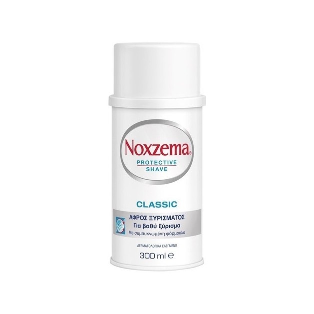 Noxzema Protective Shave Classic Αφρός Ξυρίσματος για Βαθύ Ξύρισμα 300ml Noxzema Protective Shave Classic Αφρός Ξυρίσματος για Βαθύ Ξύρισμα 300ml