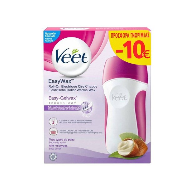 Veet Αποτριχωτική Μηχανή Ηλεκτρική Συσκευή Αποτρίχωσης 1 Τεμάχιο Veet Αποτριχωτική Μηχανή Ηλεκτρική Συσκευή Αποτρίχωσης 1 Τεμάχιο