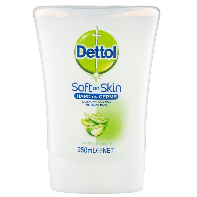 Dettol No-Touch Refill Αντιβακτηριδιακό Κρεμοσάπουνο Ανταλλακτικό Aloe Vera & Vitamin E 250ml Dettol No-Touch Refill Αντιβακτηριδιακό Κρεμοσάπουνο Ανταλλακτικό Aloe Vera & Vitamin E 250ml