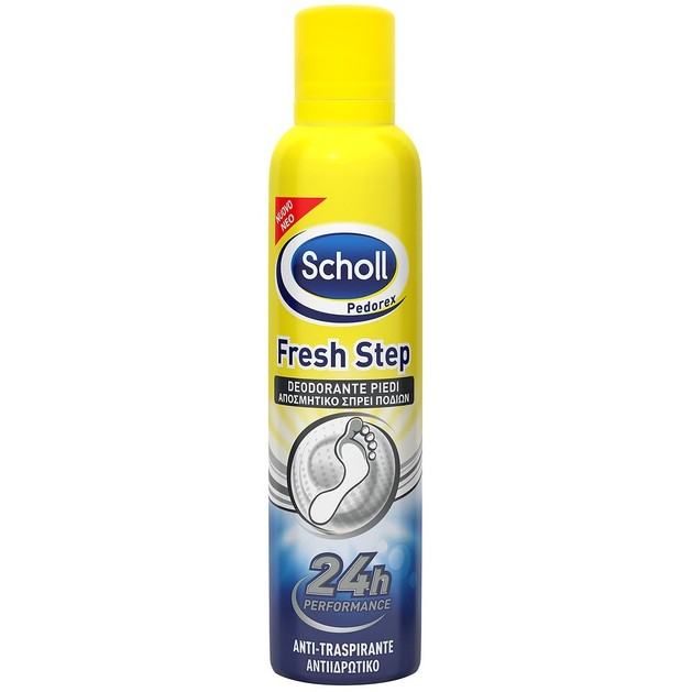 Dr Scholl Fresh Step All Types Αποσμητικό Σπρέι Ποδιών 150ml Dr Scholl Fresh Step All Types Αποσμητικό Σπρέι Ποδιών 150ml