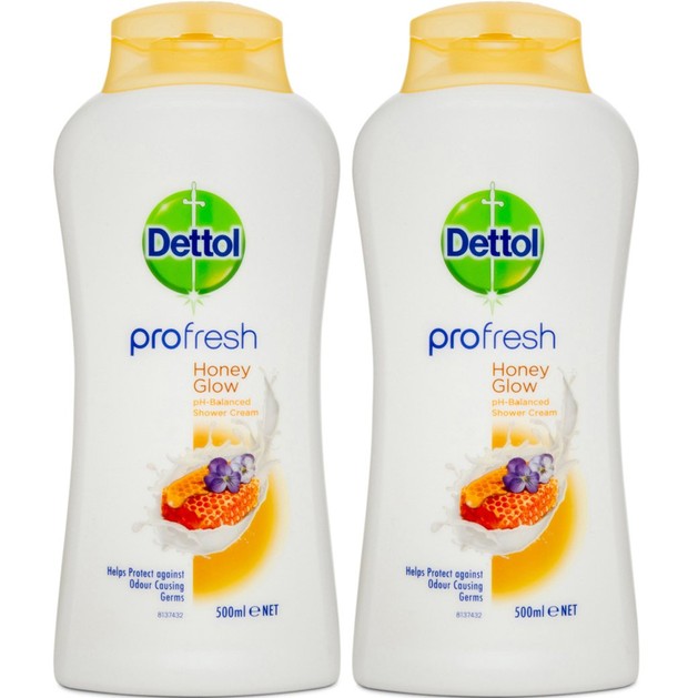 Dettol Profresh Honey Glow Απαλό Κρεμοντούς Ουδέτερο Ph,Προστασία Ενάντια στα Βακτηρίδια που Προκαλούν Κακοσμία 2x500ml 1+1 Δώρο Dettol Profresh Honey Glow Απαλό Κρεμοντούς Ουδέτερο Ph,Προστασία Ενάντια στα Βακτηρίδια που Προκαλούν Κακοσμία 2x500ml 1+1 Δώρο