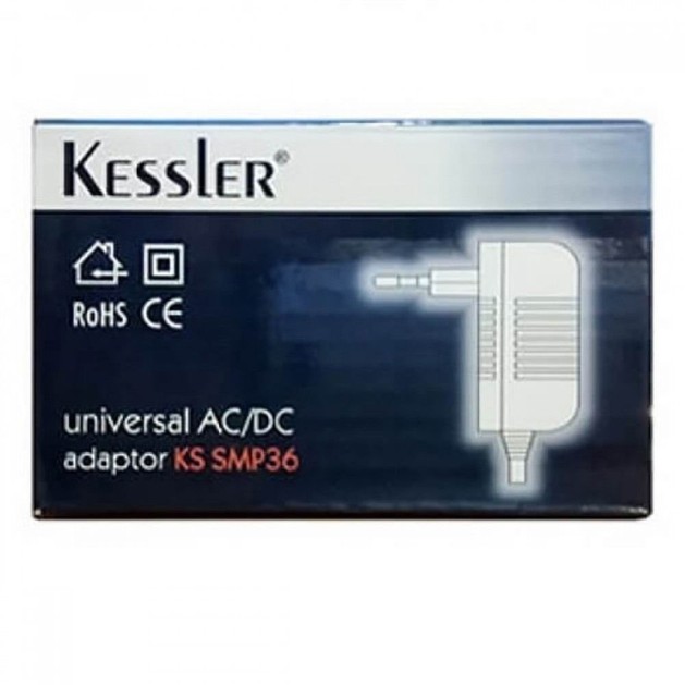 Kessler Universal AC/DC Adaptor KS SMP36 Μετασχηματιστής Ρεύματος για Πιεσόμετρο 1 Τεμάχιο Kessler Universal AC/DC Adaptor KS SMP36 Μετασχηματιστής Ρεύματος για Πιεσόμετρο 1 Τεμάχιο