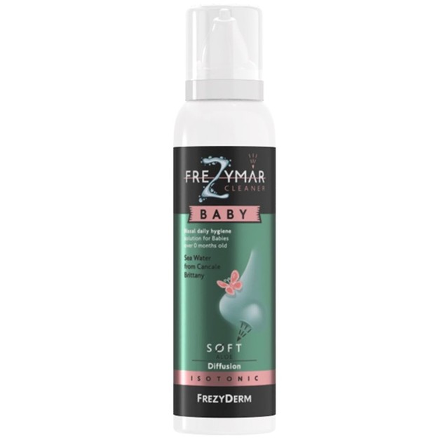 Frezyderm Frezymar Cleaner Baby Isotonic Soft Diffusion Spray with Aloe 120ml Frezyderm Frezymar Cleaner Baby Isotonic Soft Diffusion Spray with Aloe 120ml