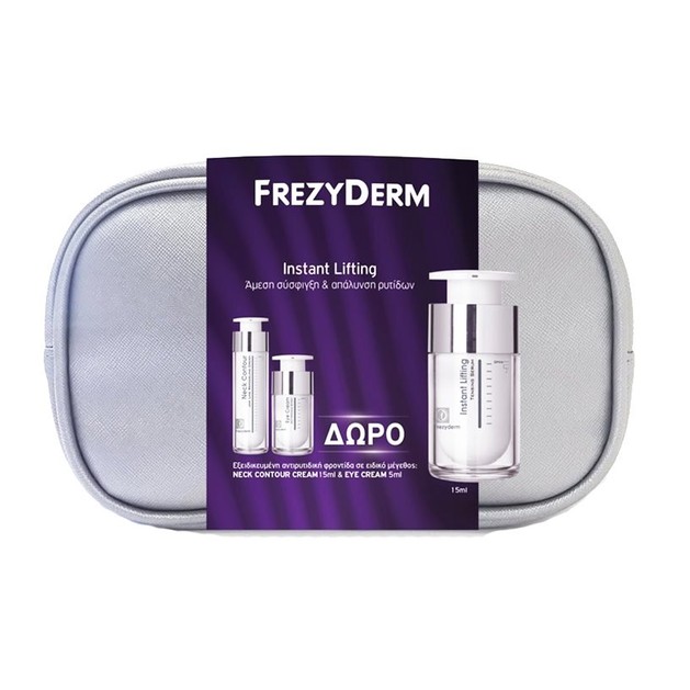 Frezyderm Πακέτο Προσφοράς Instant Lifting Serum 15ml & Δώρο Neck Contour Cream 15ml & Eye Cream 5ml Frezyderm Πακέτο Προσφοράς Instant Lifting Serum 15ml & Δώρο Neck Contour Cream 15ml & Eye Cream 5ml