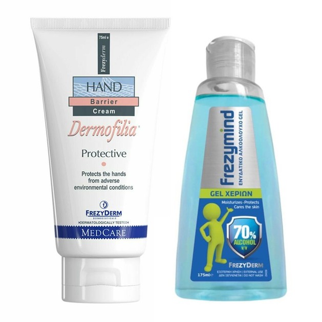 Frezyderm Πακέτο Προσφοράς Dermofilia Hand Cream 75ml & Δώρο Frezymind 175ml Frezyderm Πακέτο Προσφοράς Dermofilia Hand Cream 75ml & Δώρο Frezymind 175ml