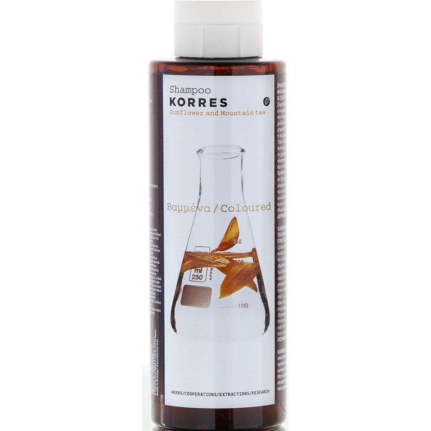 Korres Sunflower & Mountain Tea Shampoo για Βαμμένα Μαλλά 250ml Korres Sunflower & Mountain Tea Shampoo για Βαμμένα Μαλλά 250ml