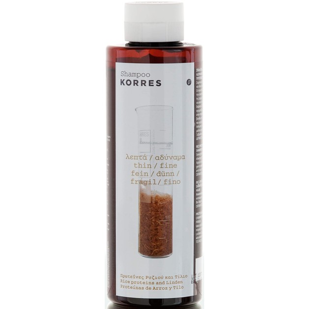Korres Rice Proteins Shampoo για Λεπτά & Αδύναμα Μαλλιά 250ml Korres Rice Proteins Shampoo για Λεπτά & Αδύναμα Μαλλιά 250ml