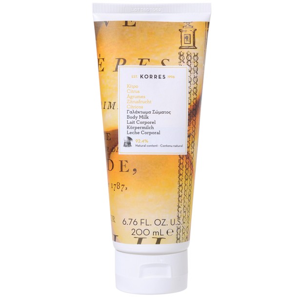 Korres Body Milk Ενυδατικό Γαλάκτωμα Σώματος με Άρωμα Κίτρο 200ml Korres Body Milk Ενυδατικό Γαλάκτωμα Σώματος με Άρωμα Κίτρο 200ml