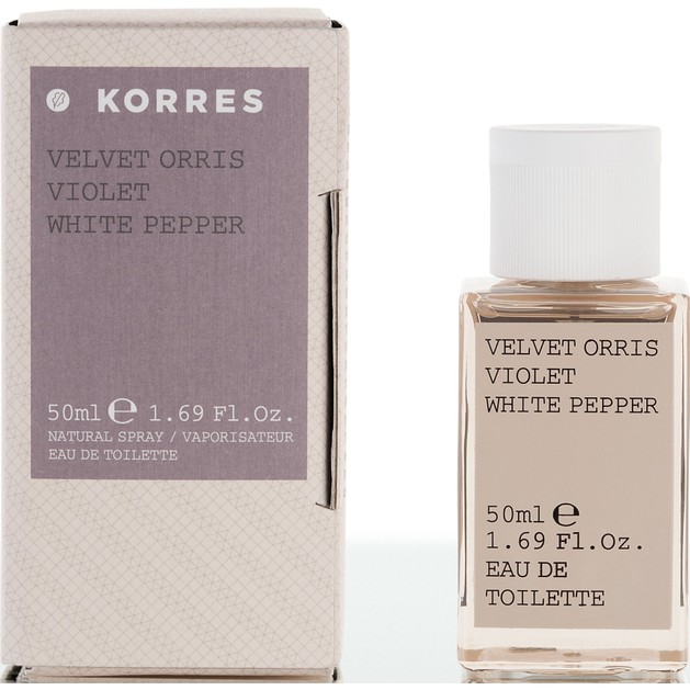 Korres Velvet Orris / Violet / White Pepper Eau De Toilette Άρωμα για Γυναίκες 50ml Korres Velvet Orris / Violet / White Pepper Eau De Toilette Άρωμα για Γυναίκες 50ml