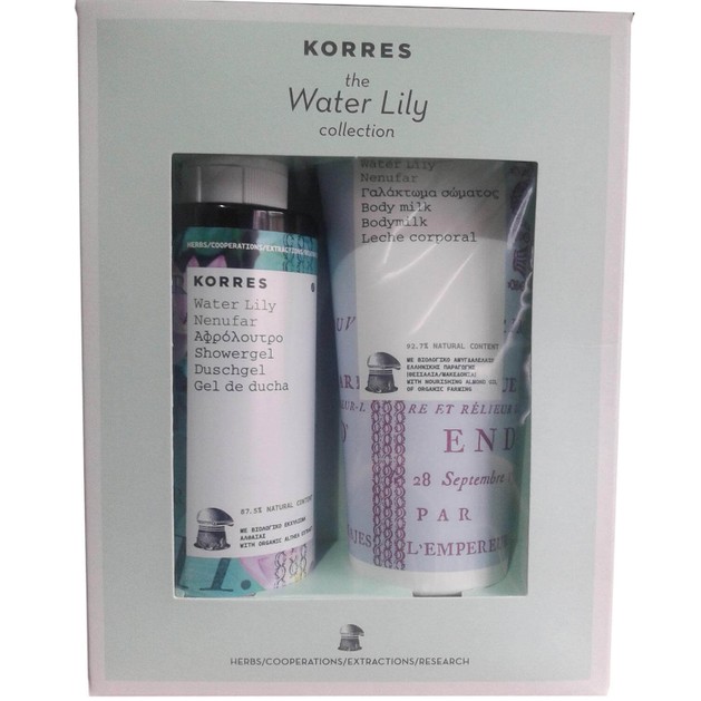 Korres Πακέτο Προσφοράς Water Lily Shower Gel 250ml & Water Lily Body Milk 200ml Korres Πακέτο Προσφοράς Water Lily Shower Gel 250ml & Water Lily Body Milk 200ml