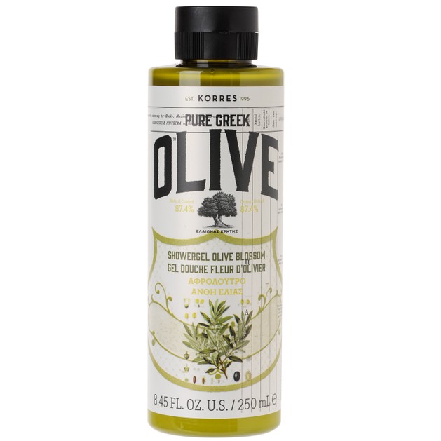 Korres Pure Greek Olive Showergel Olive Blossom 250ml Korres Pure Greek Olive Showergel Olive Blossom 250ml