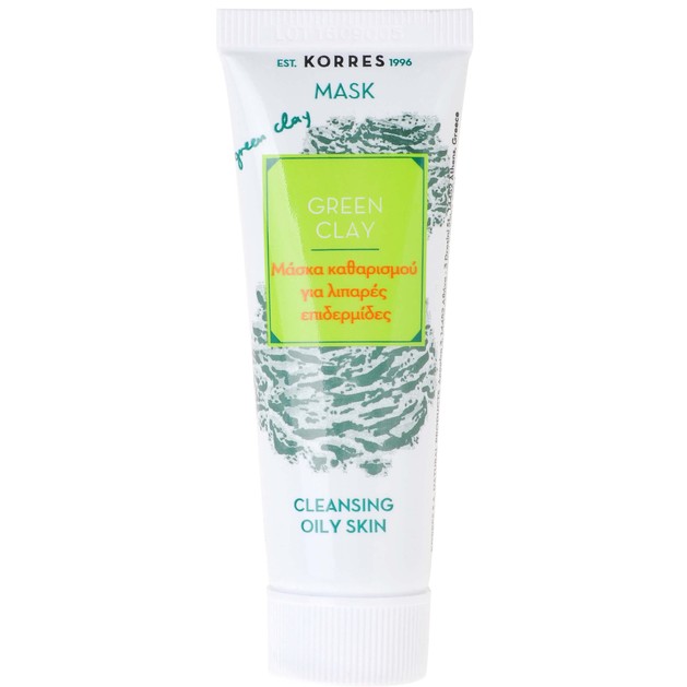 Korres Mask Green Clay 18ml Korres Mask Green Clay 18ml