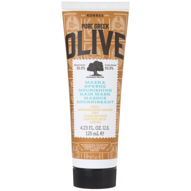Korres Pure Greek Olive Hair Mask 125ml Korres Pure Greek Olive Hair Mask 125ml