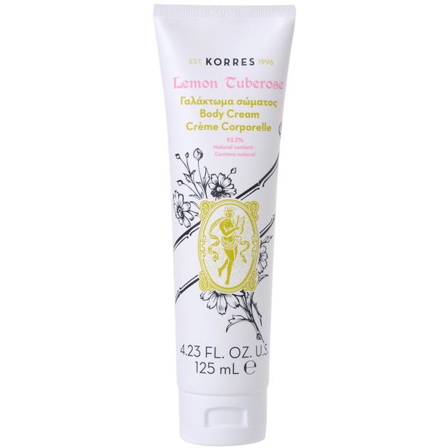 Korres Lemon Tuberose Body Cream 125ml Korres Lemon Tuberose Body Cream 125ml