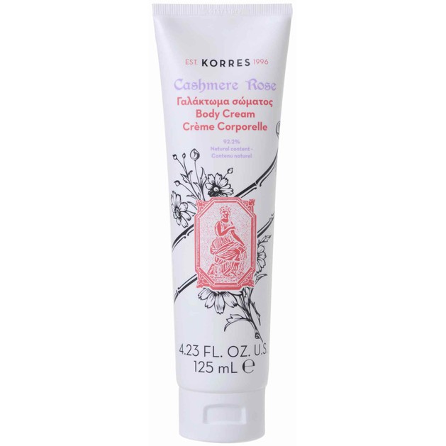Korres Cashmere Rose Body Cream 125ml Korres Cashmere Rose Body Cream 125ml