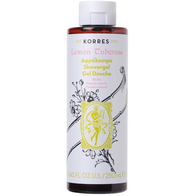 Korres Lemon Tuberose Showergel 250ml Korres Lemon Tuberose Showergel 250ml