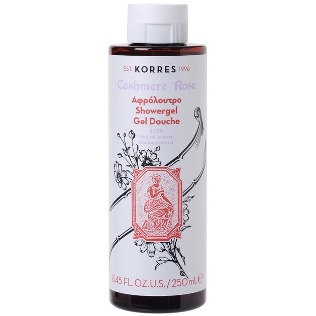 Korres Cashmere Rose Showergel 250ml Korres Cashmere Rose Showergel 250ml