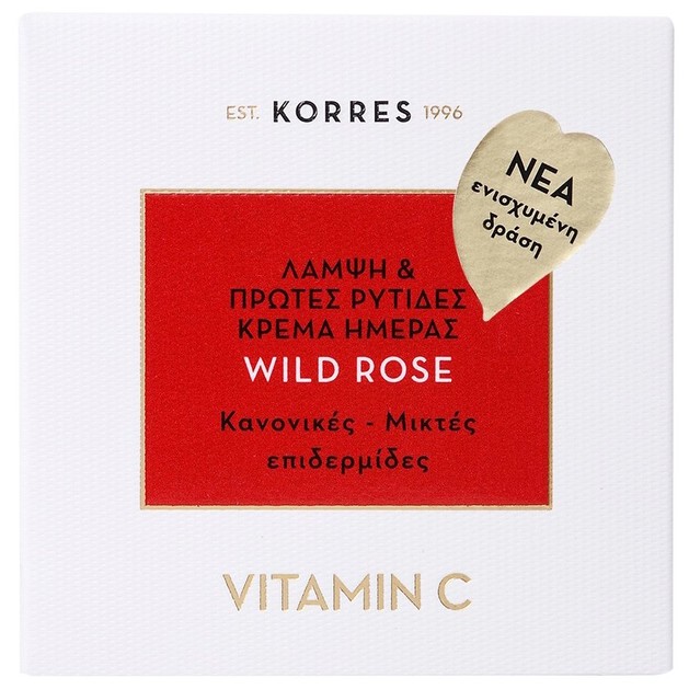 Korres Wild Rose Face Cream για Κανονικές/Μικτές Επιδερμίδες 40ml Korres Wild Rose Face Cream για Κανονικές/Μικτές Επιδερμίδες 40ml