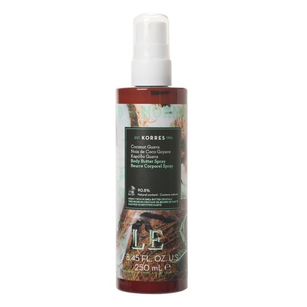 Korres Coconut Guava Body Butter Spray 250ml Korres Coconut Guava Body Butter Spray 250ml