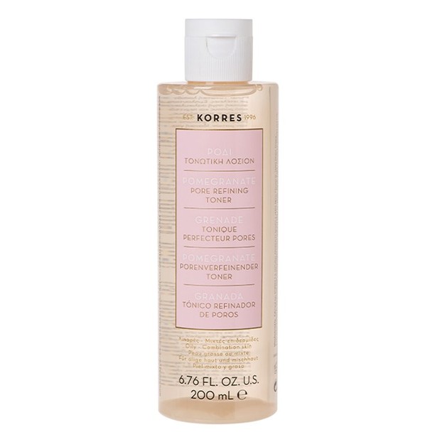 Korres Pomegranate Pore Refining Toner 200ml Korres Pomegranate Pore Refining Toner 200ml