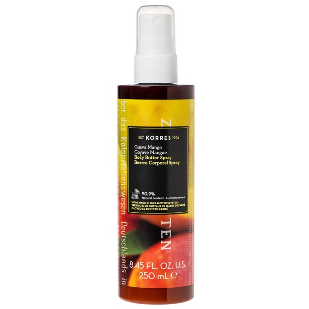Korres Guava Mango Body Butter Spray Ενυδατικό Butter Σώματος σε Μορφή Spray με Τροπικό Άρωμα Guava 250ml Korres Guava Mango Body Butter Spray Ενυδατικό Butter Σώματος σε Μορφή Spray με Τροπικό Άρωμα Guava 250ml