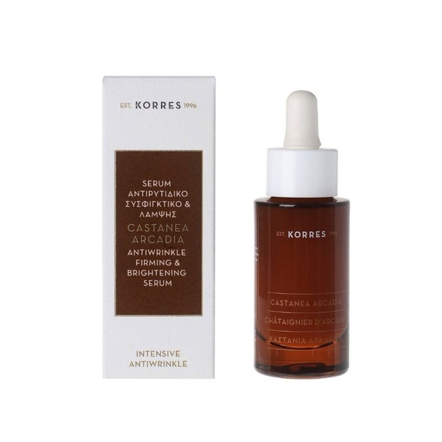 Korres Castanea Arcadia Antiwrinkle Firming & Brightening Serum 30ml Korres Castanea Arcadia Antiwrinkle Firming & Brightening Serum 30ml