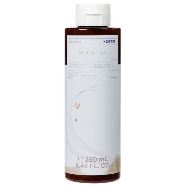 Korres White Tea Showergel Αρωματικό Αφρόλουτρο με Ενυδατικούς Παράγοντες 250ml Korres White Tea Showergel Αρωματικό Αφρόλουτρο με Ενυδατικούς Παράγοντες 250ml