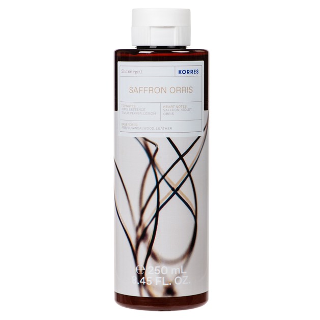Korres Saffron Orris Showergel Αρωματικό Αφρόλουτρο Με Ενυδατικούς Παράγοντες 250ml Korres Saffron Orris Showergel Αρωματικό Αφρόλουτρο Με Ενυδατικούς Παράγοντες 250ml