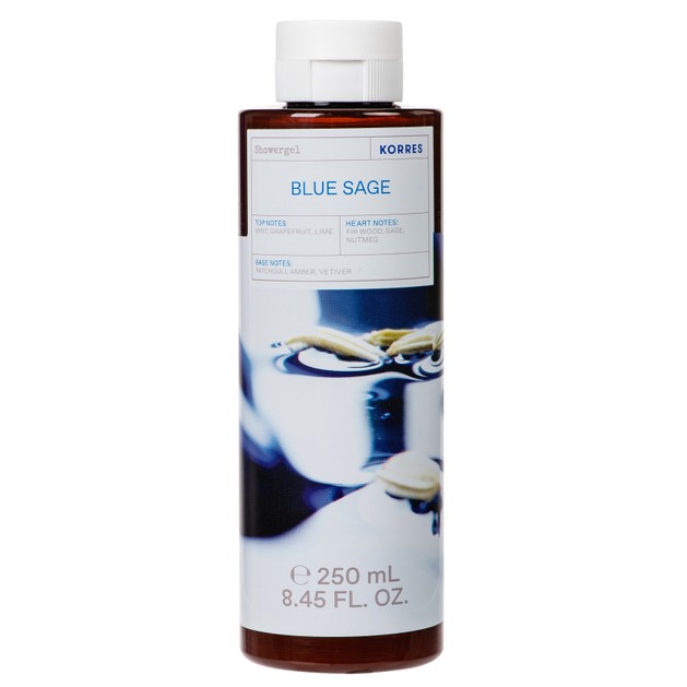 Korres Blue Sage Showergel Αρωματικό Αφρόλουτρο Με Ενυδατικούς Παράγοντες 250ml Korres Blue Sage Showergel Αρωματικό Αφρόλουτρο Με Ενυδατικούς Παράγοντες 250ml